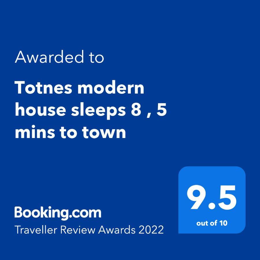 Totnes Modern House Sleeps 8 , 5 Mins To Town Eksteriør billede